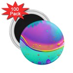 Liquid Art Pattern - Fluid Background 2.25  Magnets (100 pack)  Front