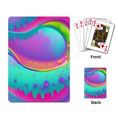 Liquid Art Pattern - Fluid Background Playing Cards Single Design (rectangle) by GardenOfOphir