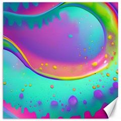 Liquid Art Pattern - Fluid Background Canvas 20  X 20  by GardenOfOphir