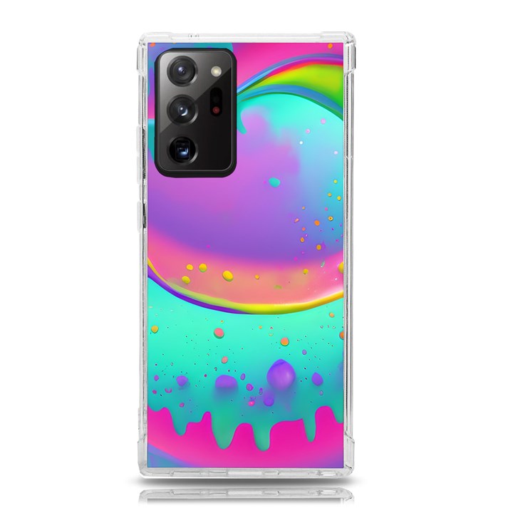 Liquid Art Pattern - Fluid Background Samsung Galaxy Note 20 Ultra TPU UV Case