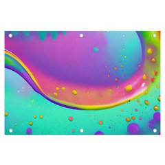 Liquid Art Pattern - Fluid Background Banner And Sign 6  X 4  by GardenOfOphir