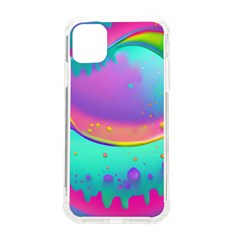 Liquid Art Pattern - Fluid Background Iphone 11 Tpu Uv Print Case