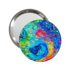 Liquid Art Pattern - Fluid Art 2 25  Handbag Mirrors by GardenOfOphir