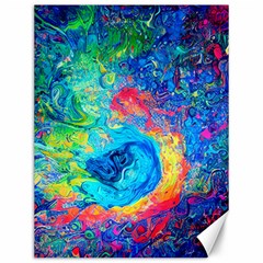 Liquid Art Pattern - Fluid Art Canvas 12  X 16  by GardenOfOphir