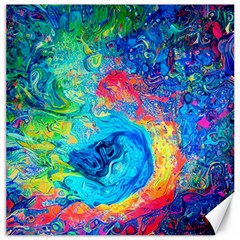 Liquid Art Pattern - Fluid Art Canvas 20  X 20  by GardenOfOphir