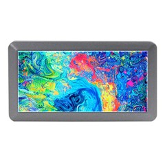 Liquid Art Pattern - Fluid Art Memory Card Reader (mini) by GardenOfOphir