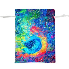 Liquid Art Pattern - Fluid Art Lightweight Drawstring Pouch (xl) by GardenOfOphir