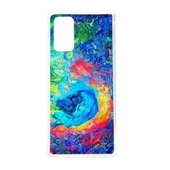 Liquid Art Pattern - Fluid Art Samsung Galaxy Note 20 Tpu Uv Case by GardenOfOphir