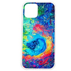 Liquid Art Pattern - Fluid Art Iphone 12 Pro Max Tpu Uv Print Case by GardenOfOphir