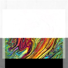 Liquid Art Pattern - Abstract Art Rectangular Jigsaw Puzzl by GardenOfOphir