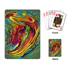 Liquid Art Pattern - Abstract Art Playing Cards Single Design (rectangle) by GardenOfOphir