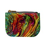 Liquid Art Pattern - Abstract Art Mini Coin Purse Front