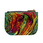 Liquid Art Pattern - Abstract Art Mini Coin Purse Back