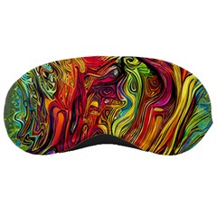 Liquid Art Pattern - Abstract Art Sleeping Mask by GardenOfOphir