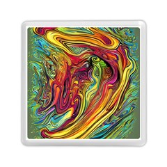 Liquid Art Pattern - Abstract Art Memory Card Reader (square) by GardenOfOphir