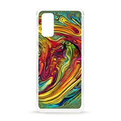 Liquid Art Pattern - Abstract Art Samsung Galaxy S20 6 2 Inch Tpu Uv Case by GardenOfOphir