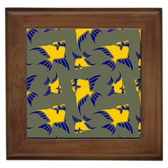 Background Pattern Texture Design Wallpaper Framed Tile by Wegoenart