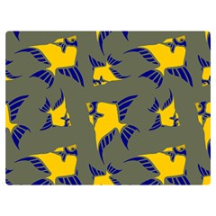 Background Pattern Texture Design Wallpaper One Side Premium Plush Fleece Blanket (extra Small)