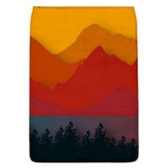 Mountain Forest Nature Scenery Art Mountains Removable Flap Cover (l) by Wegoenart