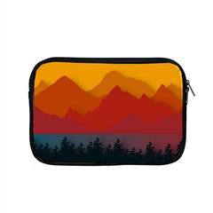 Mountain Forest Nature Scenery Art Mountains Apple Macbook Pro 15  Zipper Case