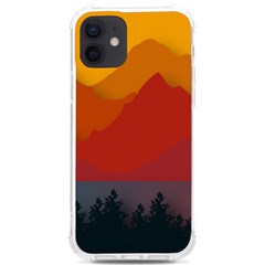 Mountain Forest Nature Scenery Art Mountains Iphone 12/12 Pro Tpu Uv Print Case by Wegoenart