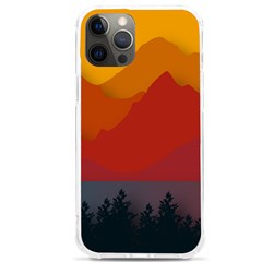 Mountain Forest Nature Scenery Art Mountains Iphone 12 Pro Max Tpu Uv Print Case by Wegoenart