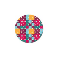 Background Pattern Texture Design Dots Wallpaper Golf Ball Marker by Wegoenart