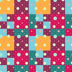 Background Pattern Texture Design Dots Wallpaper Play Mat (square) by Wegoenart