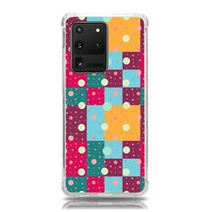 Background Pattern Texture Design Dots Wallpaper Samsung Galaxy S20 Ultra 6 9 Inch Tpu Uv Case by Wegoenart