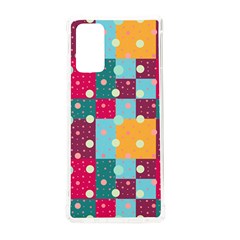 Background Pattern Texture Design Dots Wallpaper Samsung Galaxy Note 20 Tpu Uv Case by Wegoenart