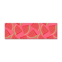 Watermelon Background Watermelon Wallpaper Sticker Bumper (100 Pack) by Wegoenart