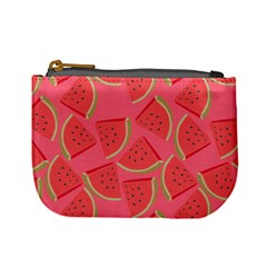 Watermelon Background Watermelon Wallpaper Mini Coin Purse by Wegoenart