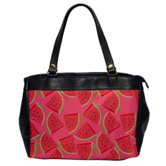 Watermelon Background Watermelon Wallpaper Oversize Office Handbag by Wegoenart