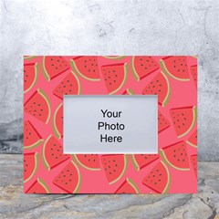 Watermelon Background Watermelon Wallpaper White Tabletop Photo Frame 4 x6 