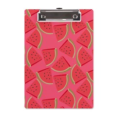 Watermelon Background Watermelon Wallpaper A5 Acrylic Clipboard