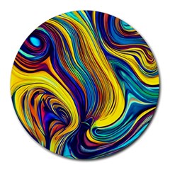 Rolling In The Deep Round Mousepad