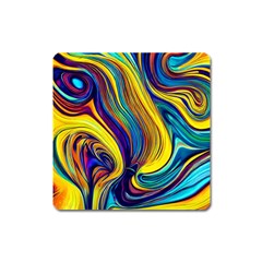 Rolling In The Deep Square Magnet by GardenOfOphir