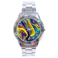 Rolling In The Deep Stainless Steel Analogue Watch by GardenOfOphir