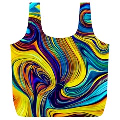 Rolling In The Deep Full Print Recycle Bag (xl) by GardenOfOphir