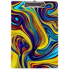 Rolling In The Deep A4 Acrylic Clipboard by GardenOfOphir