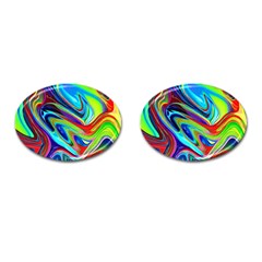 Fluid Forms Cufflinks (Oval)