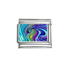 Waves Of Color Italian Charm (9mm) by GardenOfOphir