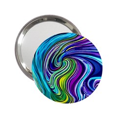 Waves Of Color 2 25  Handbag Mirrors by GardenOfOphir