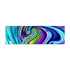 Waves Of Color Sticker Bumper (10 Pack) by GardenOfOphir