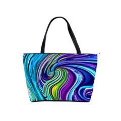 Waves Of Color Classic Shoulder Handbag by GardenOfOphir