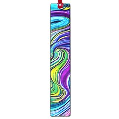 Waves Of Color Large Book Marks by GardenOfOphir