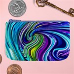 Waves Of Color Large Coin Purse Front