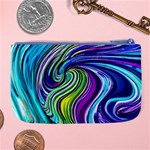 Waves Of Color Large Coin Purse Back