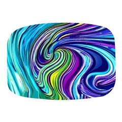 Waves Of Color Mini Square Pill Box by GardenOfOphir