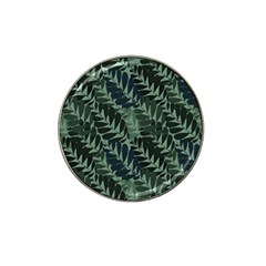 Background Pattern Leaves Texture Design Wallpaper Hat Clip Ball Marker (4 Pack) by Wegoenart